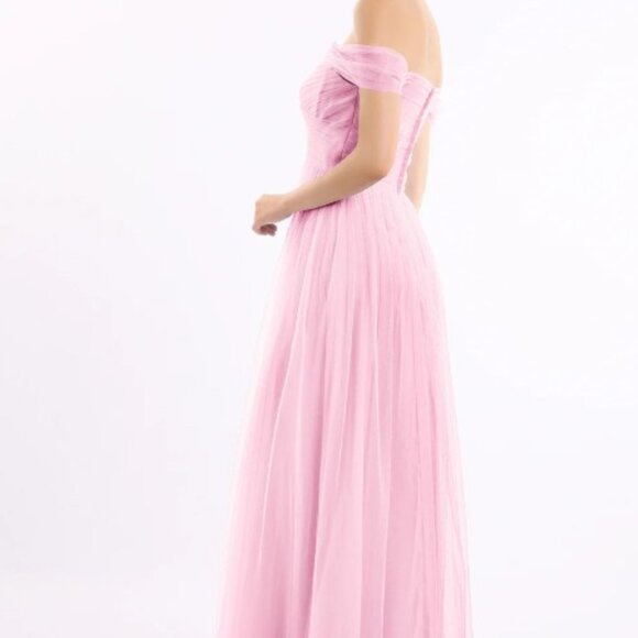 Babaroni Bridesmaid Dress - Candy Pink - Picture 2 of 3